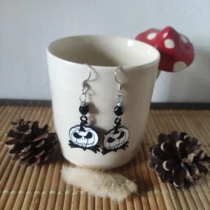 Boucles d’oreilles jack – L’Étrange Noël de Monsieur Jack