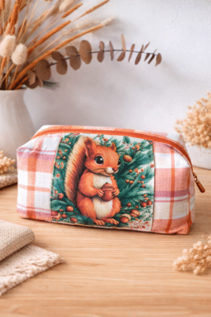 trousse de toilette écureuil