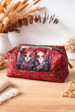 trousse de toilette skull