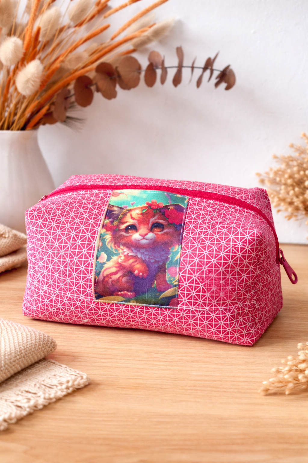 trousse chat kawaii
