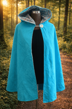 Cape turquoise réversible