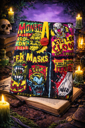pochette à livre monstre