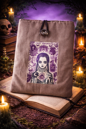 Pochette à livre Mercredi Adams