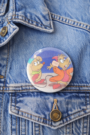 badge souris cendrillon