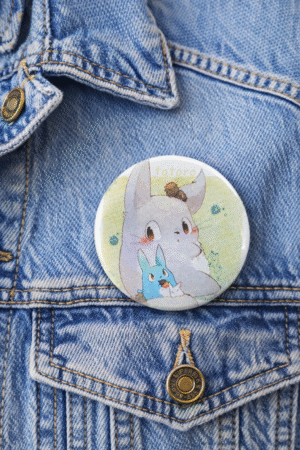 badge totoro
