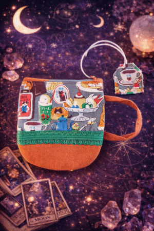 porte monnaie tasse à thé