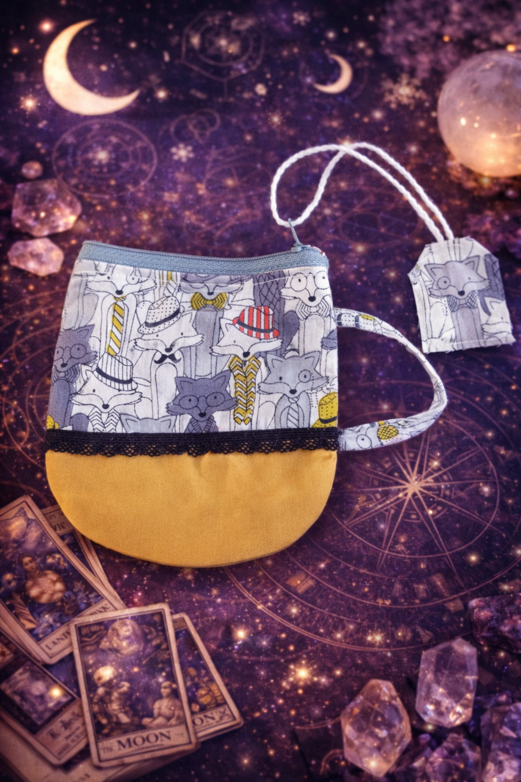 porte monnaie renard