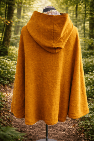 Cape jaune réversible