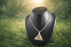 Collier en vaisselle ancienne japon